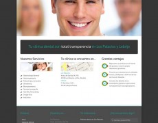 Diseño de página web responsive. Gallardo Dental