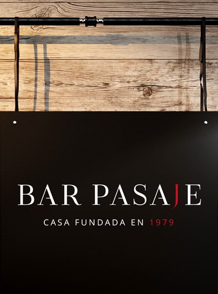 Diseño de marca bar Pasaje, Sevilla